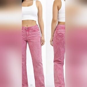 Pink Women's Jeans Ecko Denim
